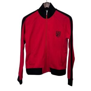 Lauren Ralph Lauren Active Red & Black Sports Jacket Size M